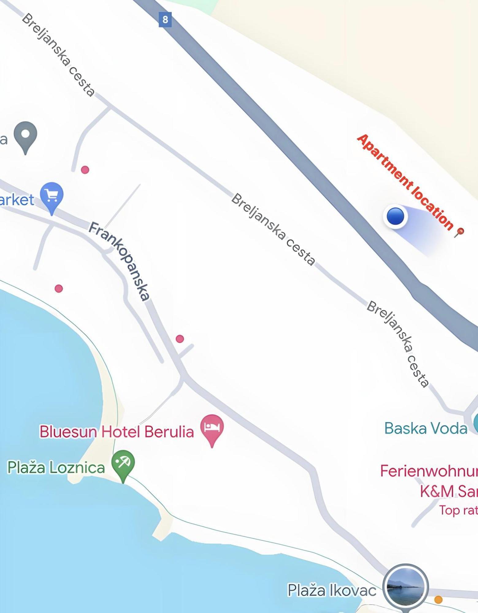 Villa Stipuka Brela Quarto foto